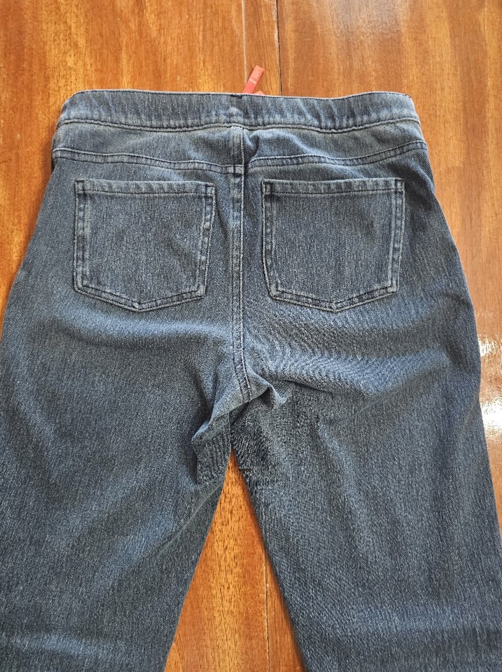 SPANX Women’s Washed Blue Pull-On Jeggings - Picture 4 of 5